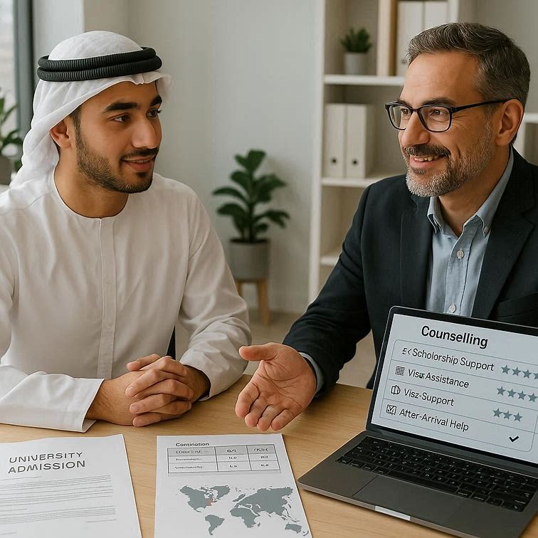 🎓 كيف تختار وكالة التعليم في الخارج المناسبة لك؟